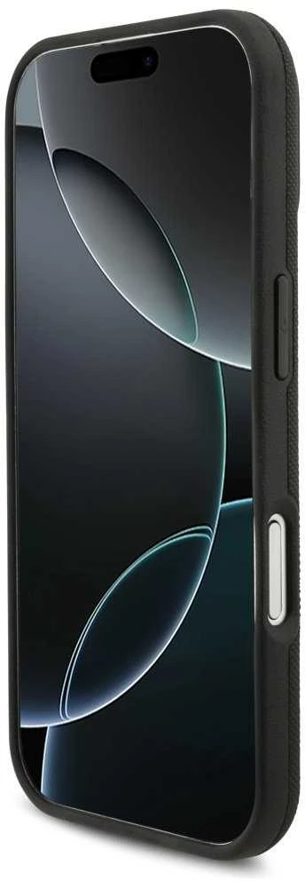 BMW M FW Metal Logo MagSafe dėklas skirtas Apple iPhone 17 Juodas