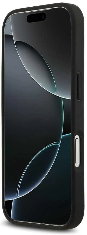 Dėklas BMW M Kevlar Lines & Logo MagSafe Apple iPhone 17 Pro juodos spalvos