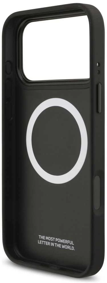 BMW M Kevlar Matt MagSafe dėklas Apple iPhone 17 Pro Max juodos spalvos