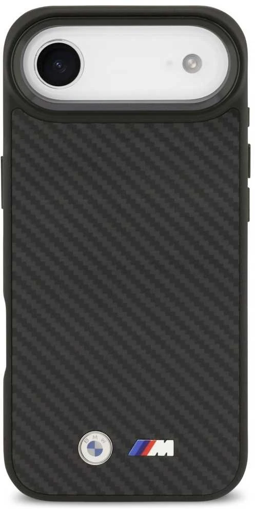 BMW M Kevlar Matt MagSafe dėklas Apple iPhone Air juodos spalvos