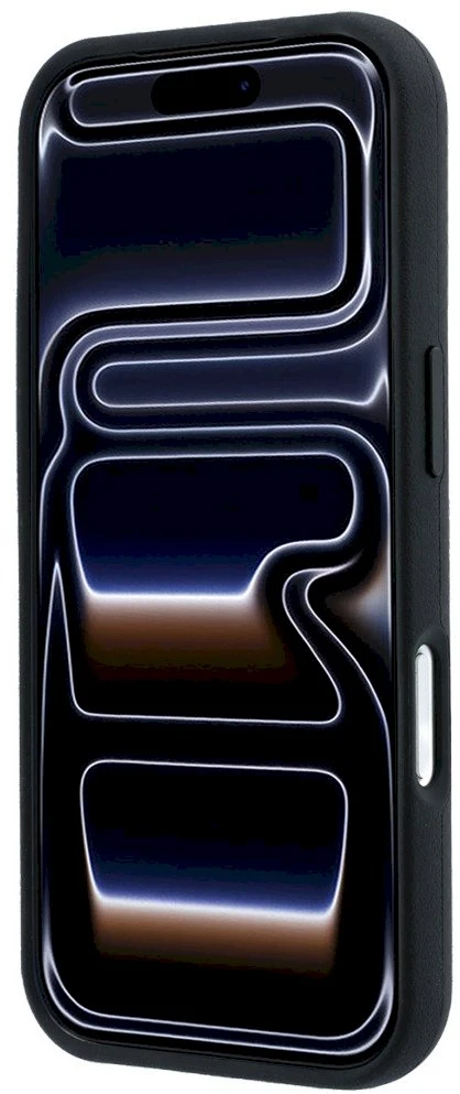 Dėklas BMW M Quadrille Kevlar Metal Logo MagSafe Case for iPhone 17 Pro / 18 Pro - Juodas