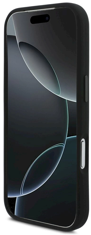 BMW M Silicon Logo MagSafe dėklas iPhone 17 Pro juodos spalvos