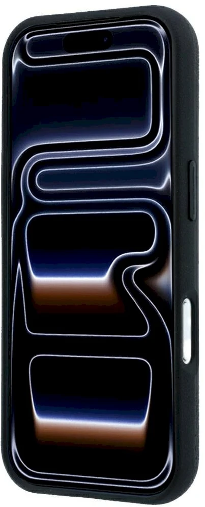 Dėklas BMW M Tire Track Metal Logo MagSafe Case, skirta iPhone 17 Pro / 18 Pro - Juoda
