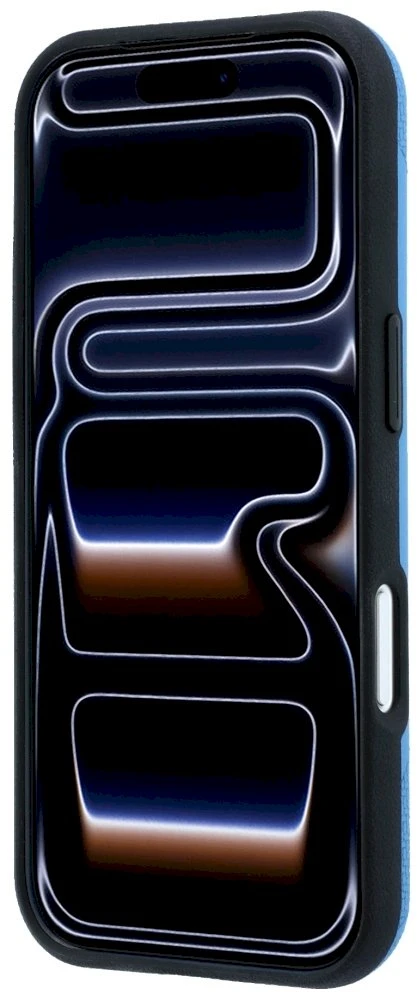 Dėklas BMW M Tire Track Metal Logo MagSafe Case, skirtas iPhone 17 Pro / 18 Pro - Mėlyna