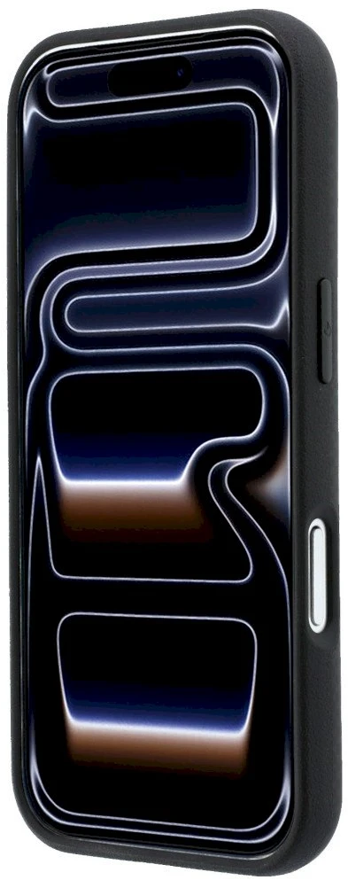 BMW M Quadrille Kevlar Anthracite & Tricolor Print Lines MagSafe dėklas, skirtas iPhone 17 Pro / 18 Pro - Juodas