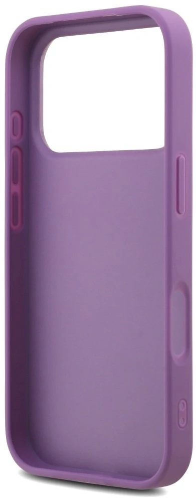 Dėklas Guess Fixed Glitter Big 4G Apple iPhone 17 Pro lilac
