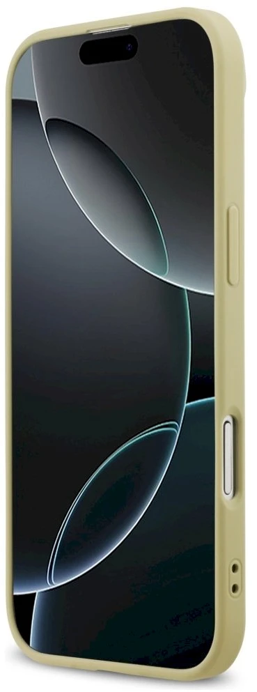 Guess Fixed Glitter Big 4G - dėklas skirtas Apple iPhone Air auksinis