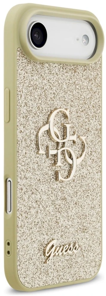 Guess Fixed Glitter Big 4G - dėklas skirtas Apple iPhone Air auksinis