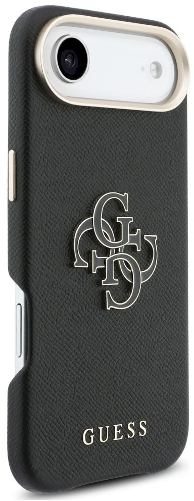 GUESS dėklas IPHONE 17 Air GUHCP17M5PS4RGGK (PU FW Resin Logo) juodas