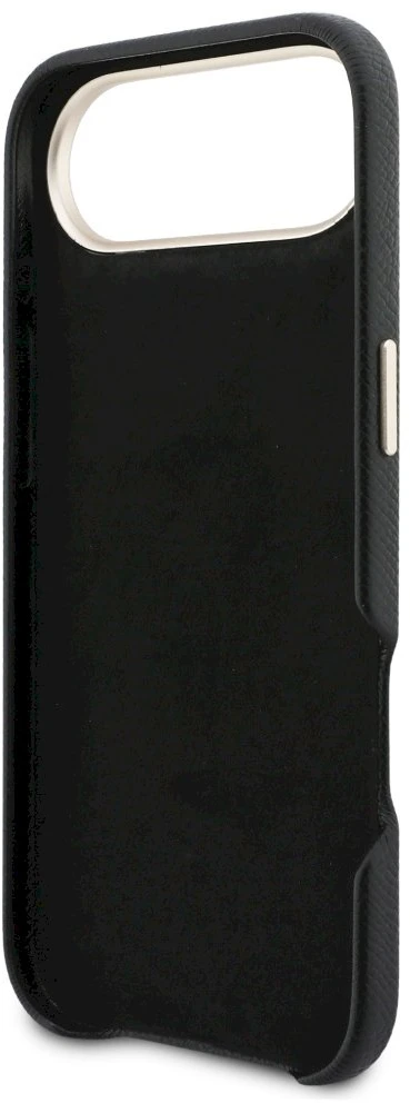 GUESS dėklas IPHONE 17 Air GUHCP17M5PS4RGGK (PU FW Resin Logo) juodas