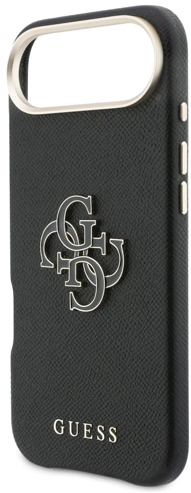 GUESS dėklas IPHONE 17 Air GUHCP17M5PS4RGGK (PU FW Resin Logo) juodas