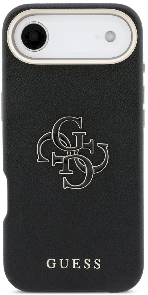 GUESS dėklas IPHONE 17 Air GUHCP17M5PS4RGGK (PU FW Resin Logo) juodas