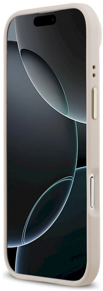 „Guess“ grūdėto Strass logotipo „MagSafe iPhone Air“ dėklas - Rožinė
