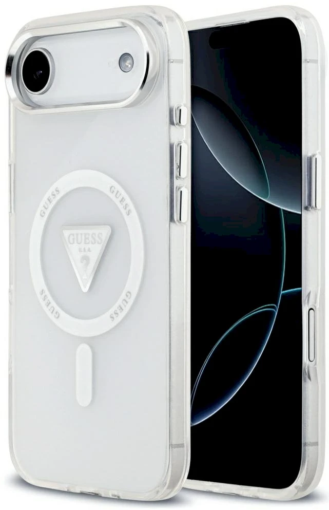 Guess IML Gradient Triangle Logo MagSafe dėklas iPhone Air