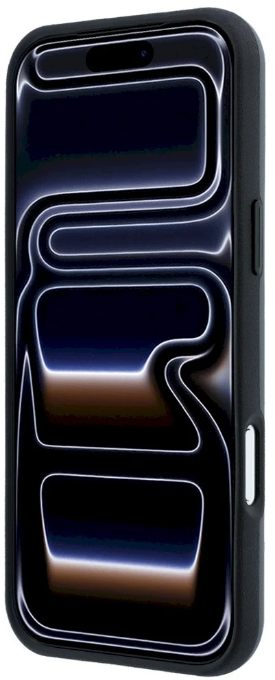 Mercedes Leather 3D MagSafe dėklas, skirtas iPhone 18 Pro Max / 17 Pro Max - antracitas