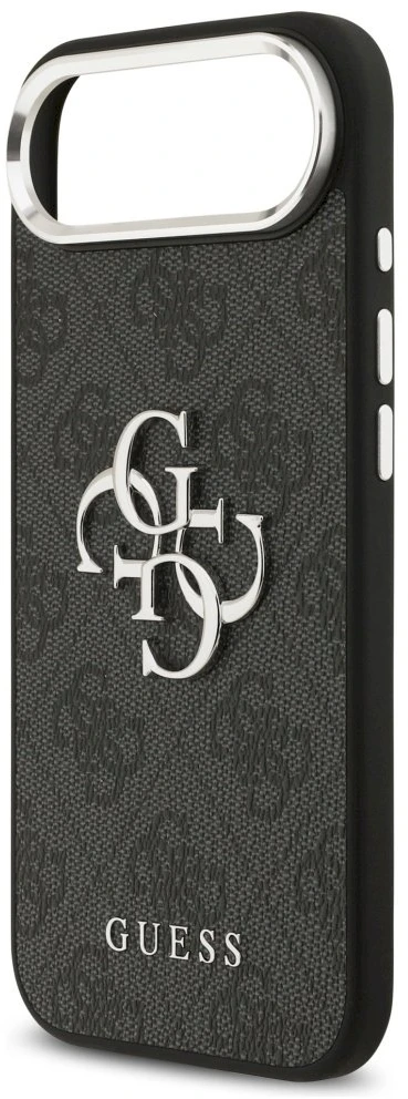 „Guess 4G Big 4G Classic“ logotipo dėklas, skirtas „iPhone 17 Air“ - juodas