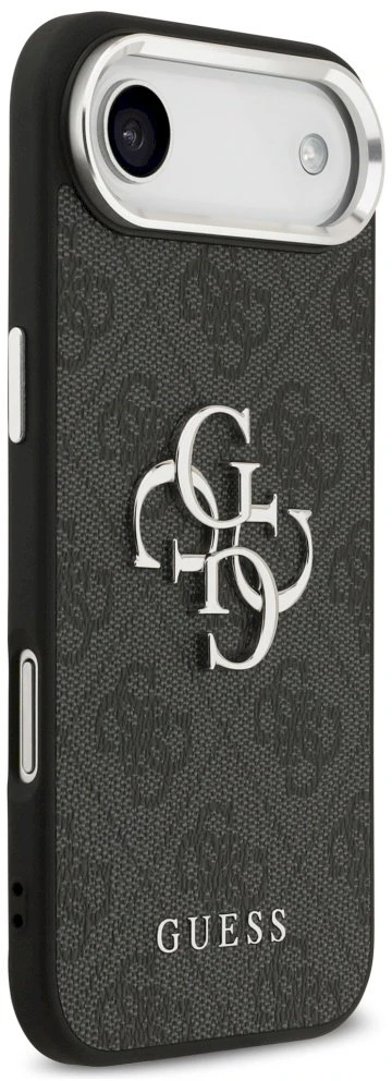 „Guess 4G Big 4G Classic“ logotipo dėklas, skirtas „iPhone 17 Air“ - juodas