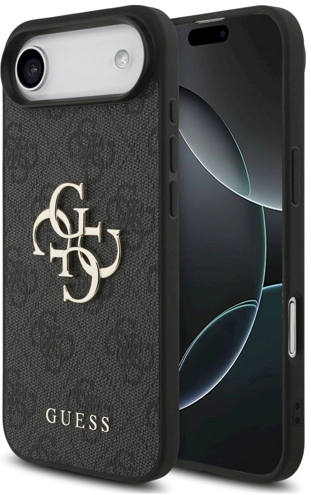 Dėklas Guess 4G Big Logo skirtas Apple iPhone 17 Air juodos spalvos