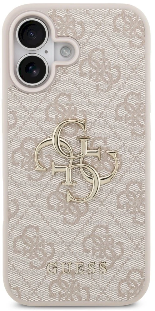Dėklas Guess 4G Big Logo skirtas Apple iPhone 17 rožinės spalvos