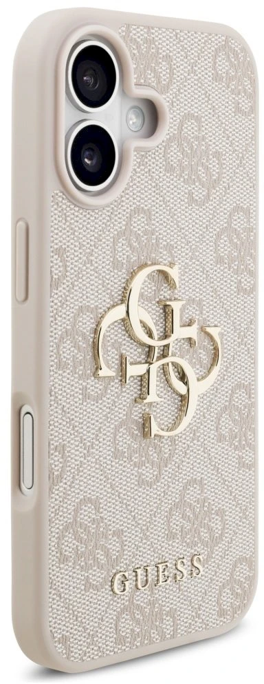 Dėklas Guess 4G Big Logo skirtas Apple iPhone 17 rožinės spalvos