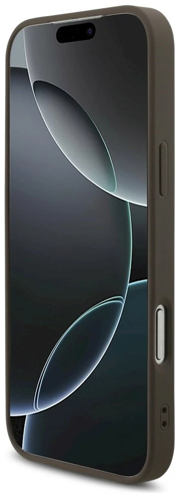 Dėklas Guess 4G Big Logo skirtas Apple iPhone 17 Pro Max rudos spalvos