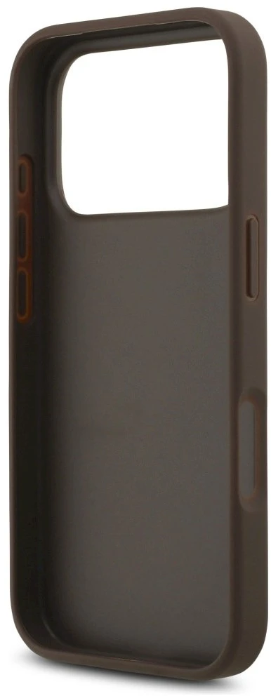 Dėklas Guess 4G Big Logo skirtas Apple iPhone 17 Pro rudos spalvos