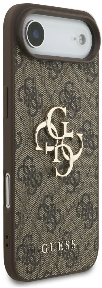 Dėklas Guess 4G Big Logo skirtas Apple iPhone 17 Air rudos spalvos