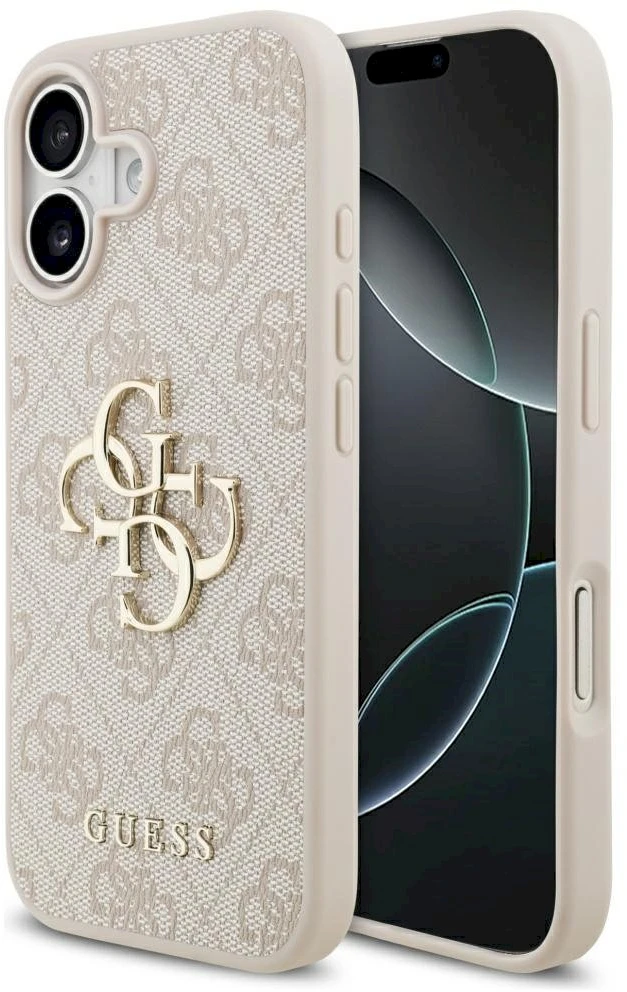 Dėklas Guess 4G Big Logo skirtas Apple iPhone 17 rožinės spalvos