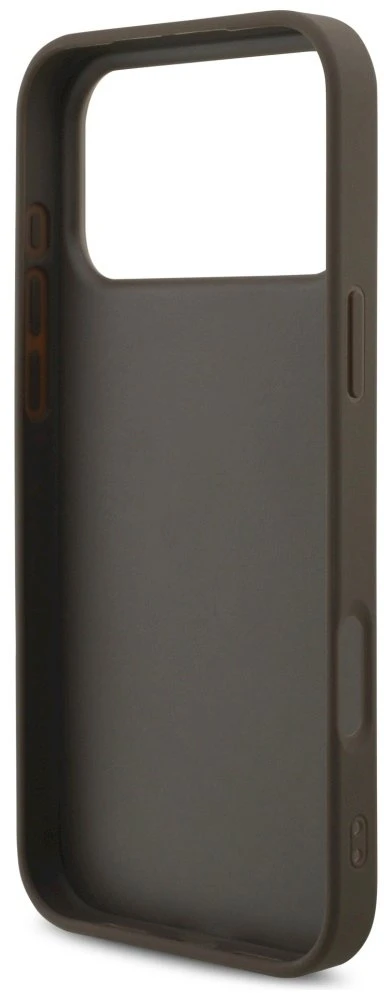 Dėklas Guess 4G Big Logo skirtas Apple iPhone 17 Pro Max rudos spalvos