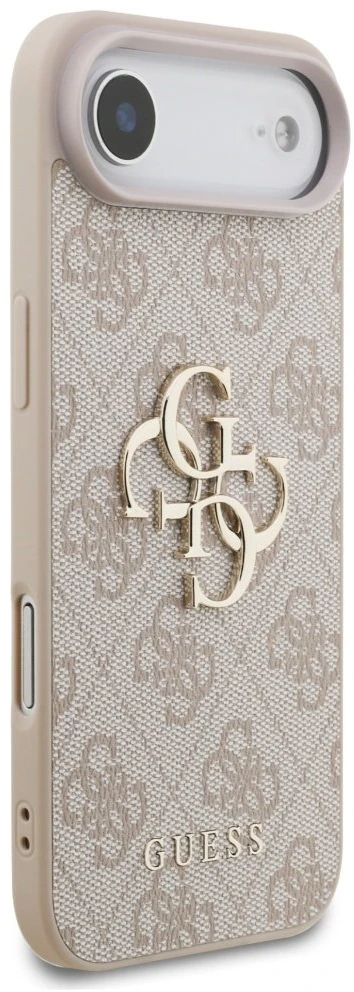 Dėklas Guess 4G Big Logo skirtas Apple iPhone 17 Air rožinės spalvos