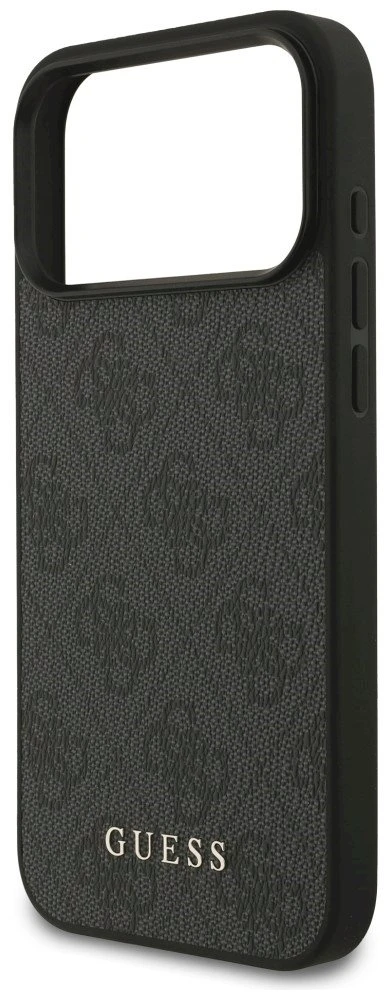 Dėklas Guess 4G Classic, skirtas iPhone 18 Pro Max / iPhone 17 Pro Max, juodas