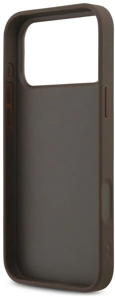 Dėklas Guess 4G Classic skirtas iPhone 18 Pro Max / iPhone 17 Pro Max rudas