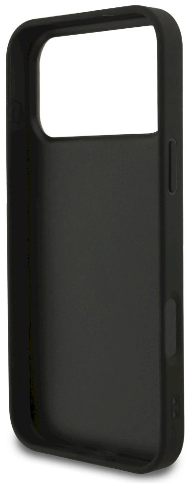 Guess 4G Classic dėklas skirtas Apple iPhone 17 Pro Max juodos spalvos