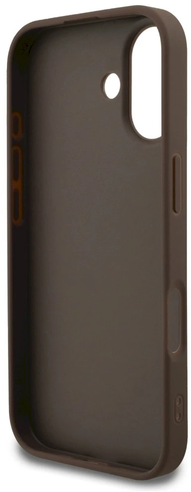 Guess 4G Classic Dėklas iPhone 17 rudos spalvos