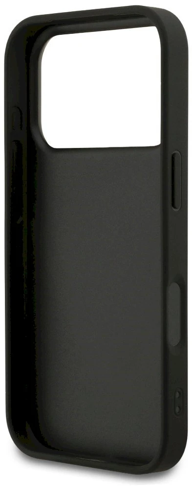 Dėklas Guess 4G Classic, skirtas iPhone 18 Pro / iPhone 17 Pro, juodas
