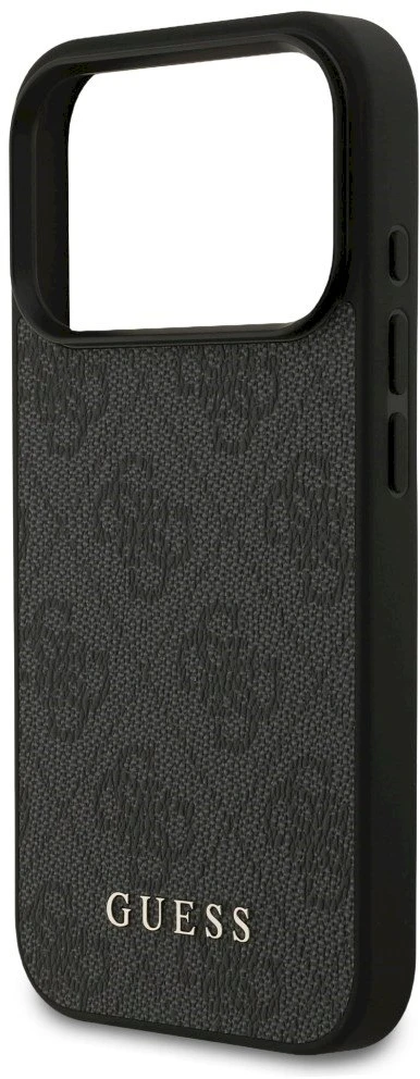 Dėklas Guess 4G Classic, skirtas iPhone 18 Pro / iPhone 17 Pro, juodas