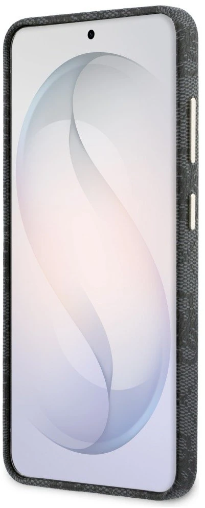 Guess 4G Script MagSafe dėklas skirtas Samsung Galaxy S26 – juodos spalvos