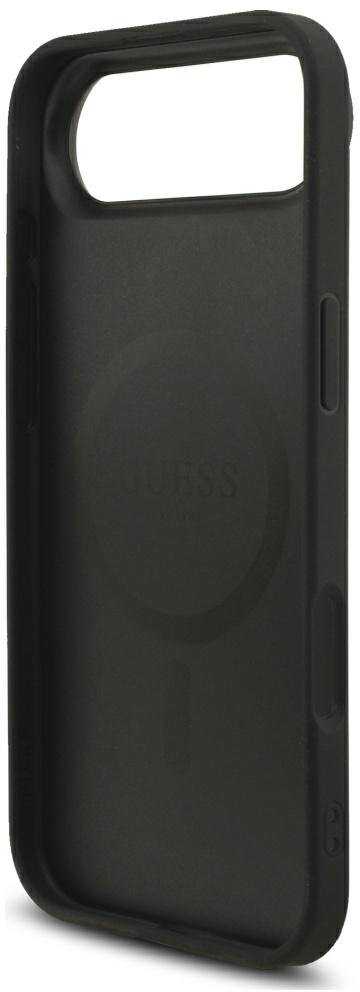Guess 4G Strap Triangle Logo MagSafe - dėklas skirtas Apple iPhone Air juodas