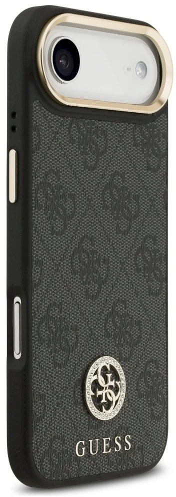 „Guess 4G Strass Logo MagSafe“ dėklas, skirtas „iPhone Air“ - juodas