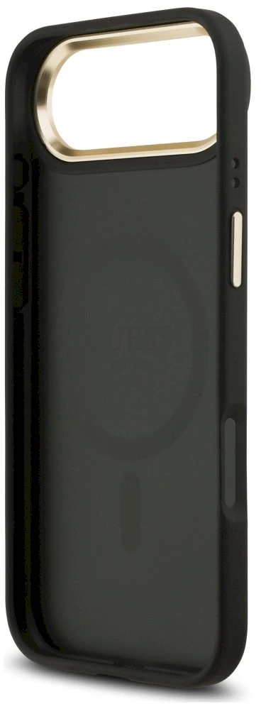 „Guess 4G Strass Logo MagSafe“ dėklas, skirtas „iPhone Air“ - juodas