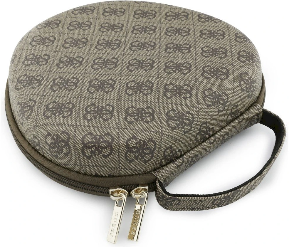 Dėklas Guess Carry Box ausinės case - ruda