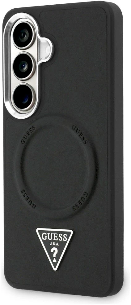 Telefono dėklas MagSafe Galaxy S26 juodas Guess