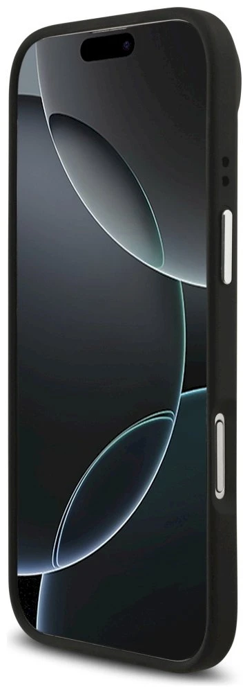 Dėklas Guess Grained Big 4G Classic Logo for Apple iPhone Air juodos spalvos
