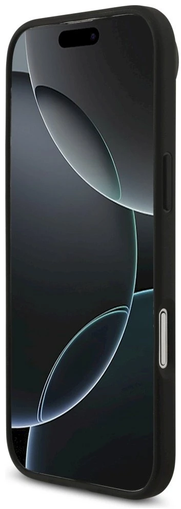 „Guess Grained Big 4G“ ir „Classic Logo“ dėklas, skirtas „Apple iPhone Air“, juodos spalvos