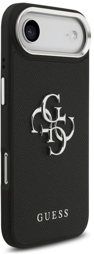 Dėklas Guess Grained Big 4G Classic Logo for Apple iPhone Air juodos spalvos