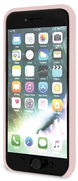 Dėklas Guess GUHCI8LSGLLP iPhone 7/8/SE 2020/ SE 2022 light pink/šviesiai rausva hard case Silicone