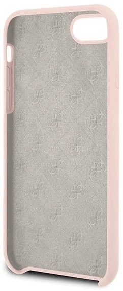 Dėklas Guess GUHCI8LSGLLP iPhone 7/8/SE 2020/ SE 2022 light pink/šviesiai rausva hard case Silicone