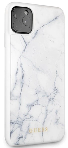 Guess GUHCN65HYMAWH iPhone 11 Pro Max baltas marmuras