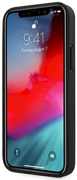 Dėklas Guess GUHCP12L4GDGR iPhone 12 Pro Max 6,7" pilka/pilka kieto dėklo 4G juostelė