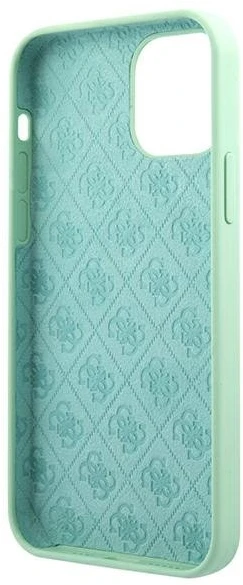„Guess“ metalinis logotipo dėklas iPhone 12 Pro Max 6.7" - Žalias
